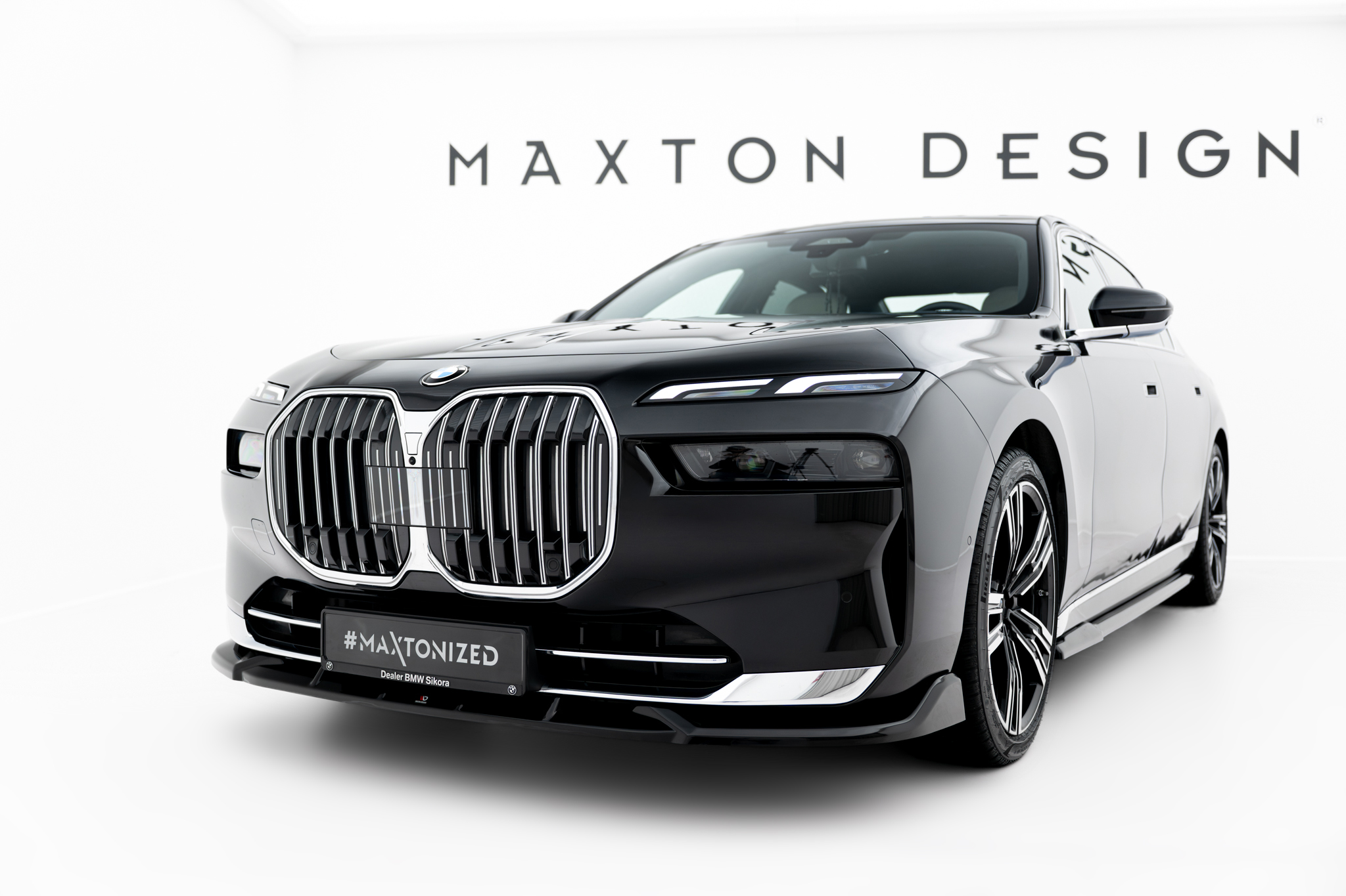 FRONT SPLITTER V.1 SUITABLE FOR BMW 7 G70 – MAXTON DESIGN - 3