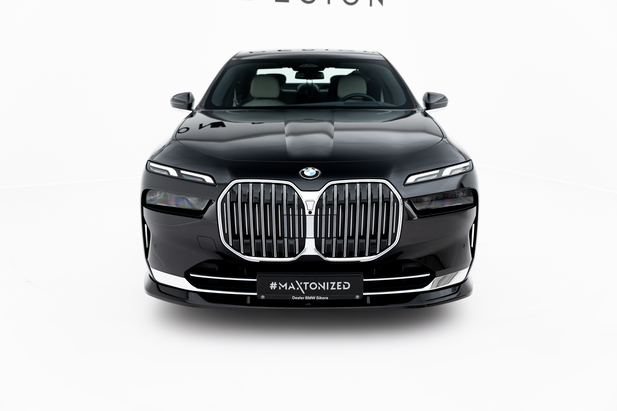 FRONT SPLITTER V.2 SUITABLE FOR BMW 7 G70 – MAXTON DESIGN - 2