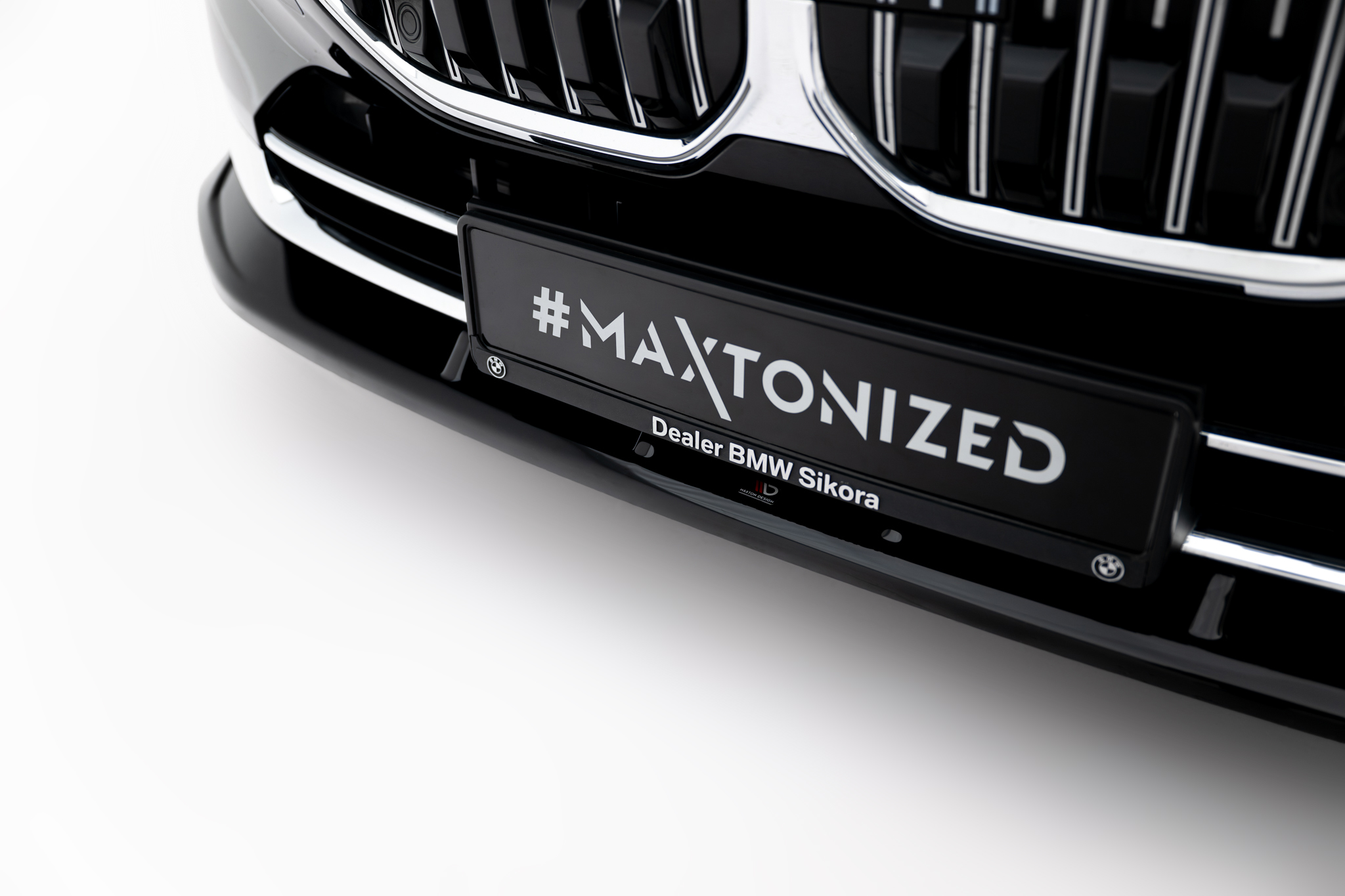 FRONT SPLITTER V.2 SUITABLE FOR BMW 7 G70 – MAXTON DESIGN