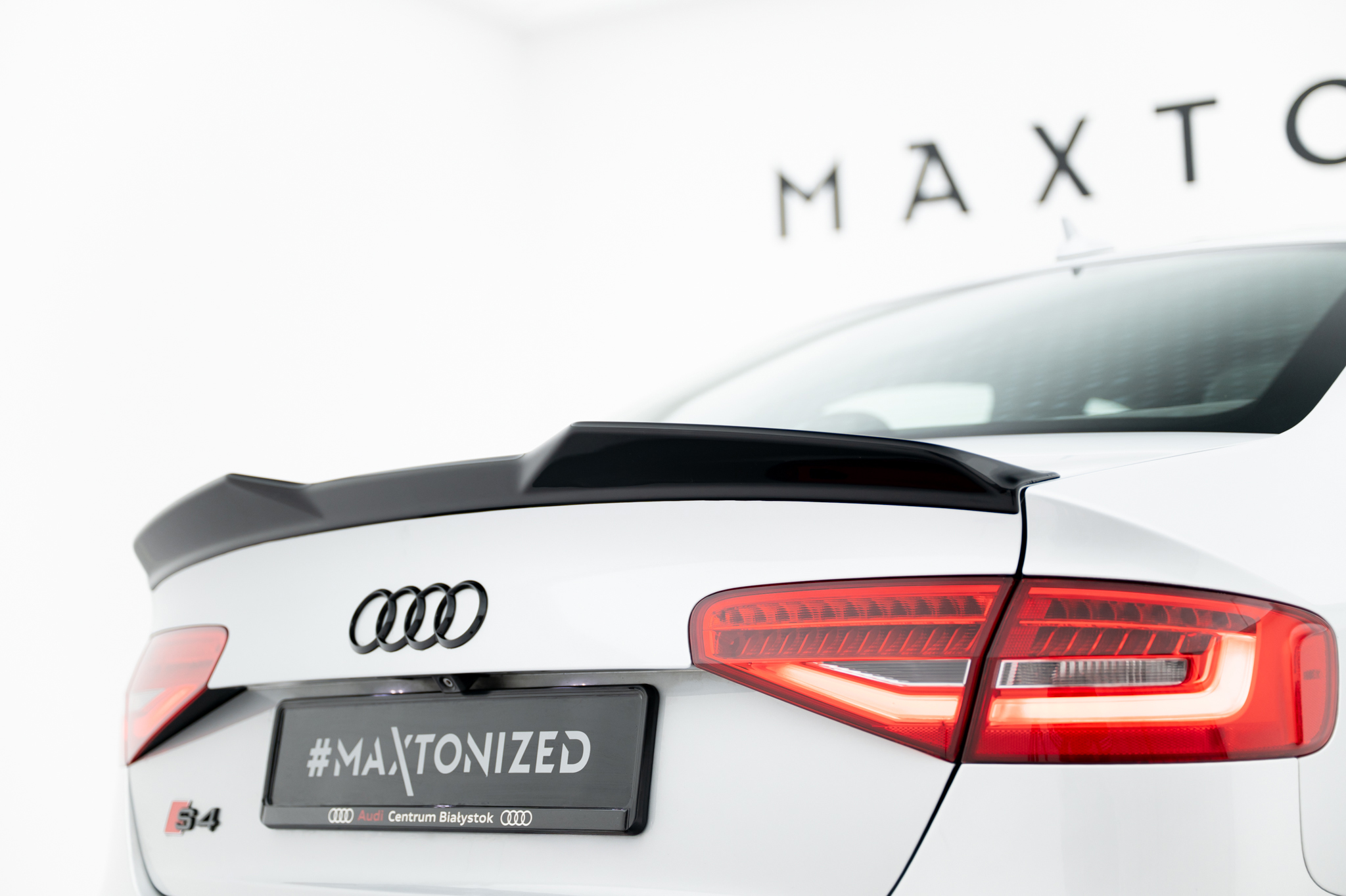 SPOILER CAP 3D SUITABLE FOR AUDI S4 SEDAN B8 FACELIFT – MAXTON DESIGN - 7