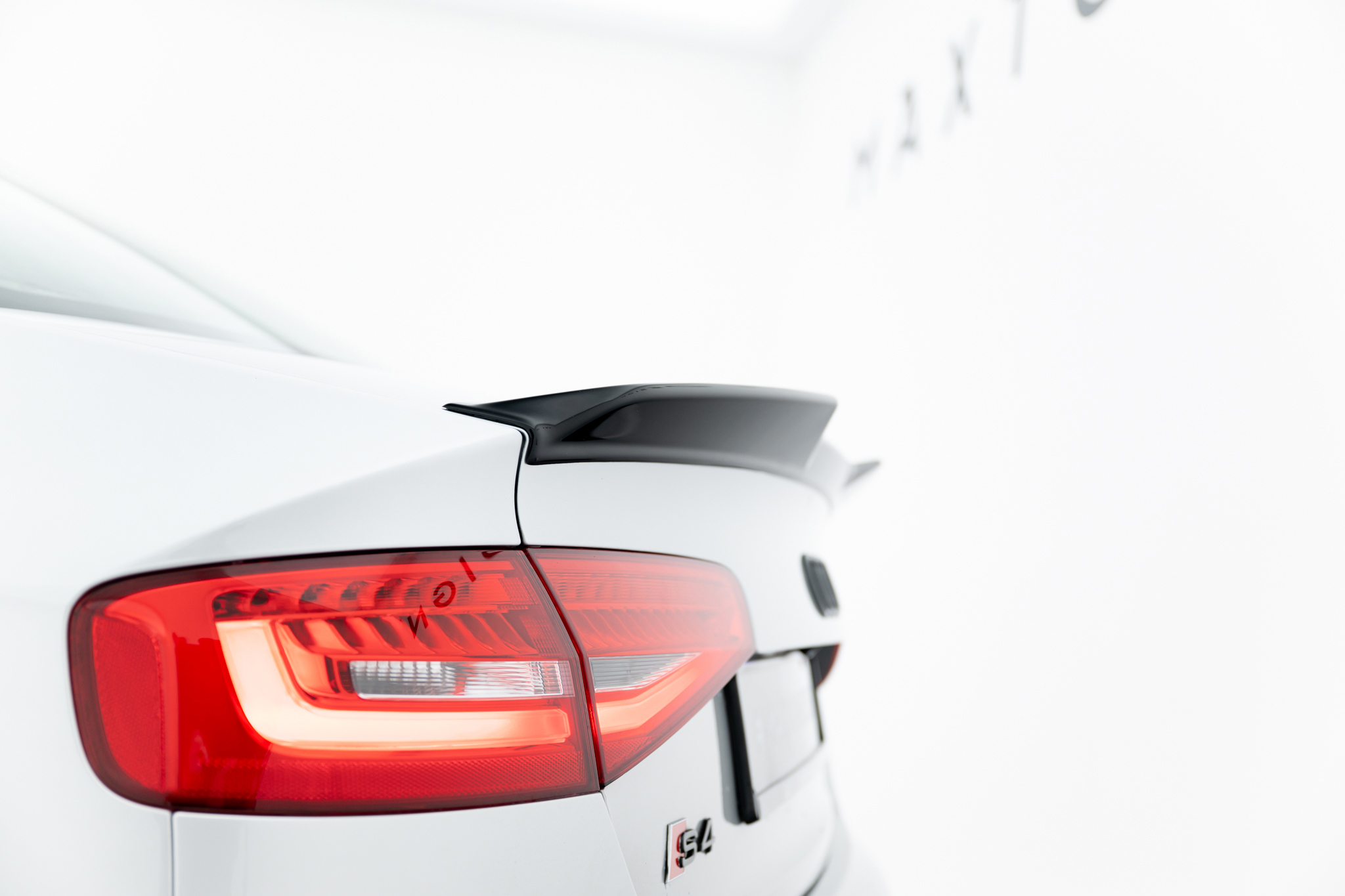 SPOILER CAP 3D SUITABLE FOR AUDI S4 SEDAN B8 FACELIFT – MAXTON DESIGN - 2