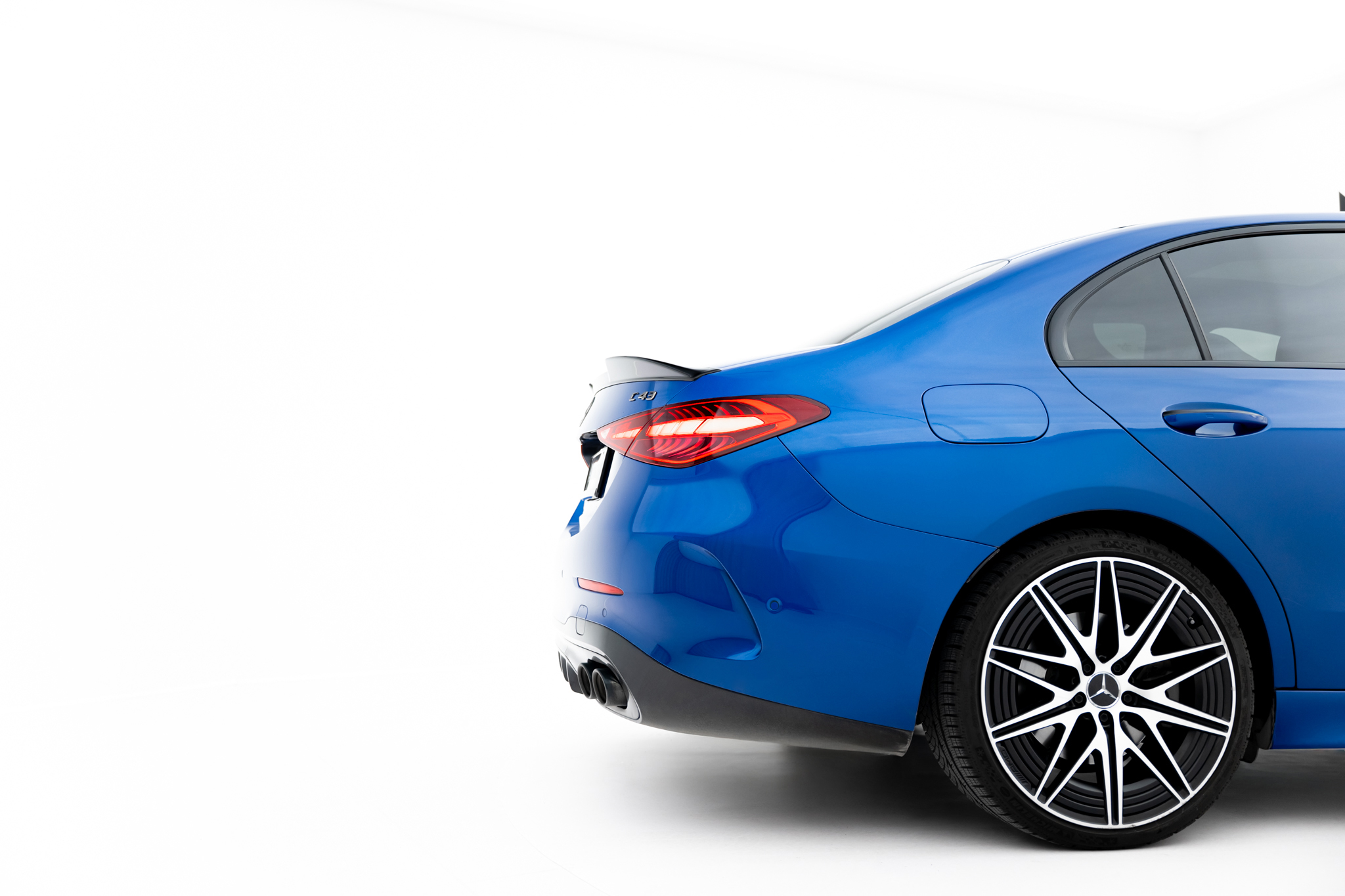 SPOILER CAP 3D SUITABLE FOR MERCEDES-AMG C 43 / AMG-LINE SEDAN W206 – MAXTON DESIGN - 4
