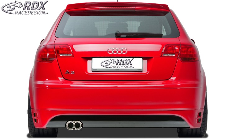 REAR BUMPER EXTENSION AUDI A3 SPORTBACK -2008 "SINGLEFRAME" - 4