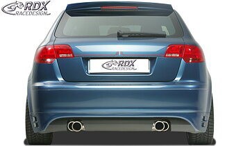 REAR BUMPER EXTENSION AUDI A3 SPORTBACK -2008 "SINGLEFRAME"