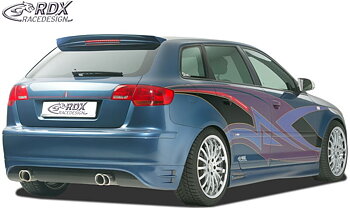 REAR BUMPER EXTENSION AUDI A3 SPORTBACK -2008 "SINGLEFRAME"