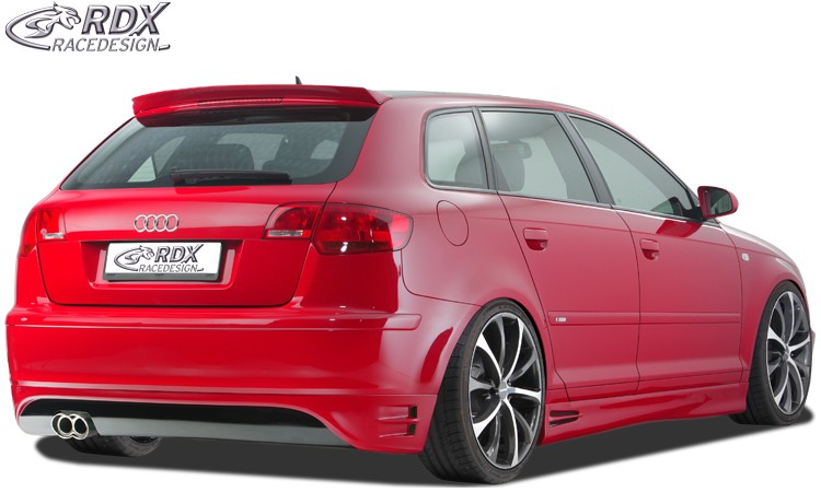 REAR BUMPER EXTENSION AUDI A3 SPORTBACK -2008 "SINGLEFRAME" - 3
