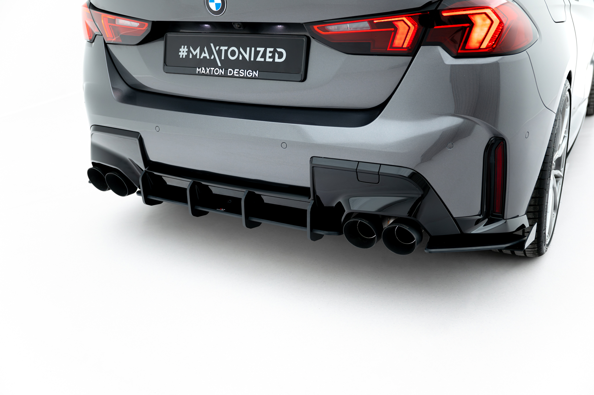 STREET PRO REAR DIFFUSER SUITABLE FOR BMW M135I F70 – MAXTON DESIGN - 3