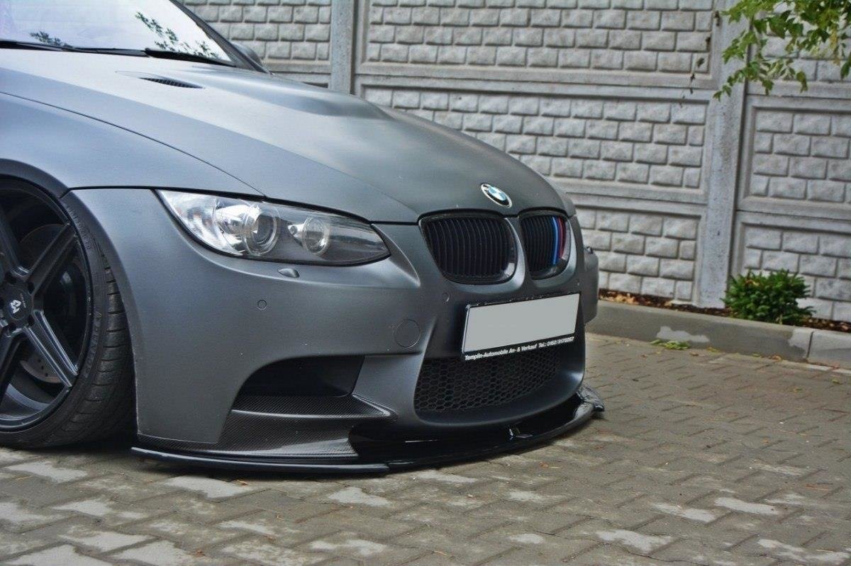 Front Splitter BMW M3 E92 / E93 (Preface Model Fits M Performance Splitters) - 2