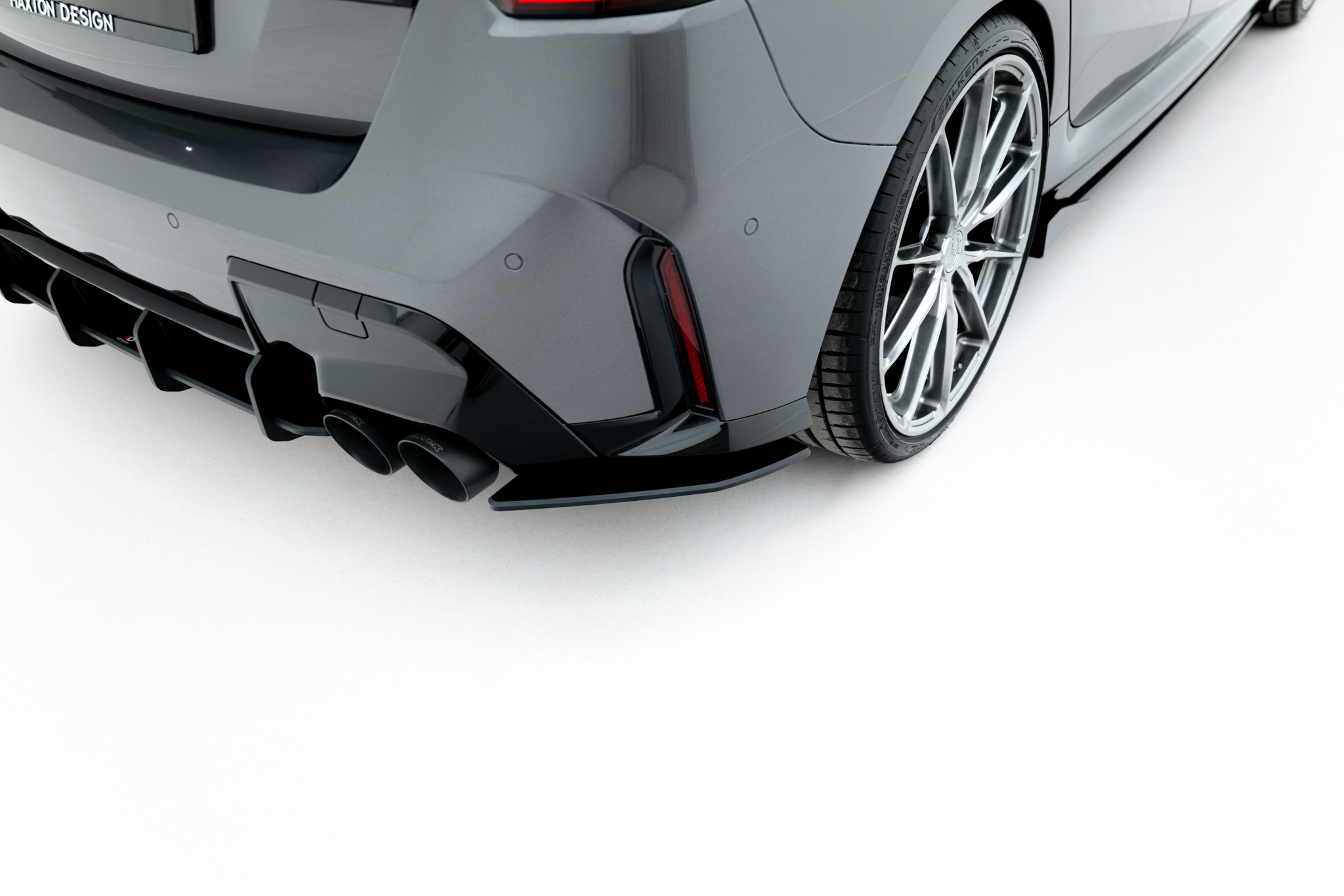STREET PRO REAR SIDE SPLITTERS V.1 SUITABLE FOR BMW M135I F70 – MAXTON DESIGN - 4