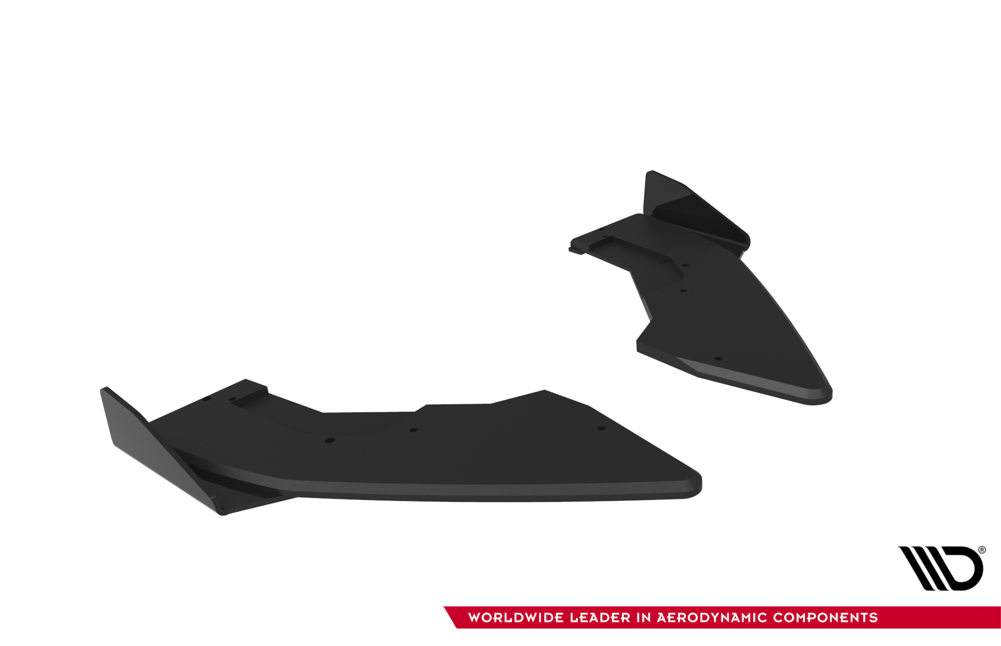 STREET PRO REAR SIDE SPLITTERS V.1 + FLAPS SUITABLE FOR BMW M135I F70 – MAXTON DESIGN - 2