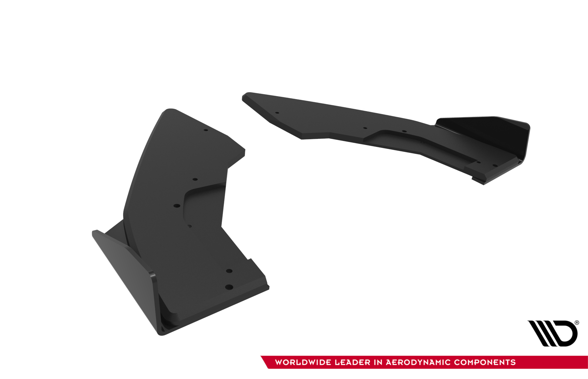 STREET PRO REAR SIDE SPLITTERS V.1 + FLAPS SUITABLE FOR BMW M135I F70 – MAXTON DESIGN - 5