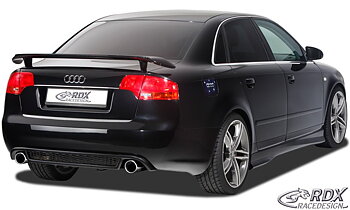 REAR BUMPER EXTENSION AUDI A4 B7 (CENTER PART) "RS4-LOOK"