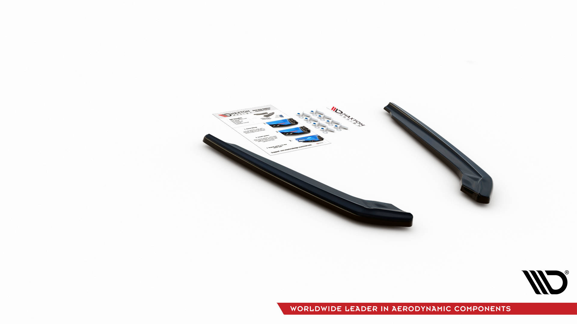 Rear Side Splitters BMW M5 F90 - 5