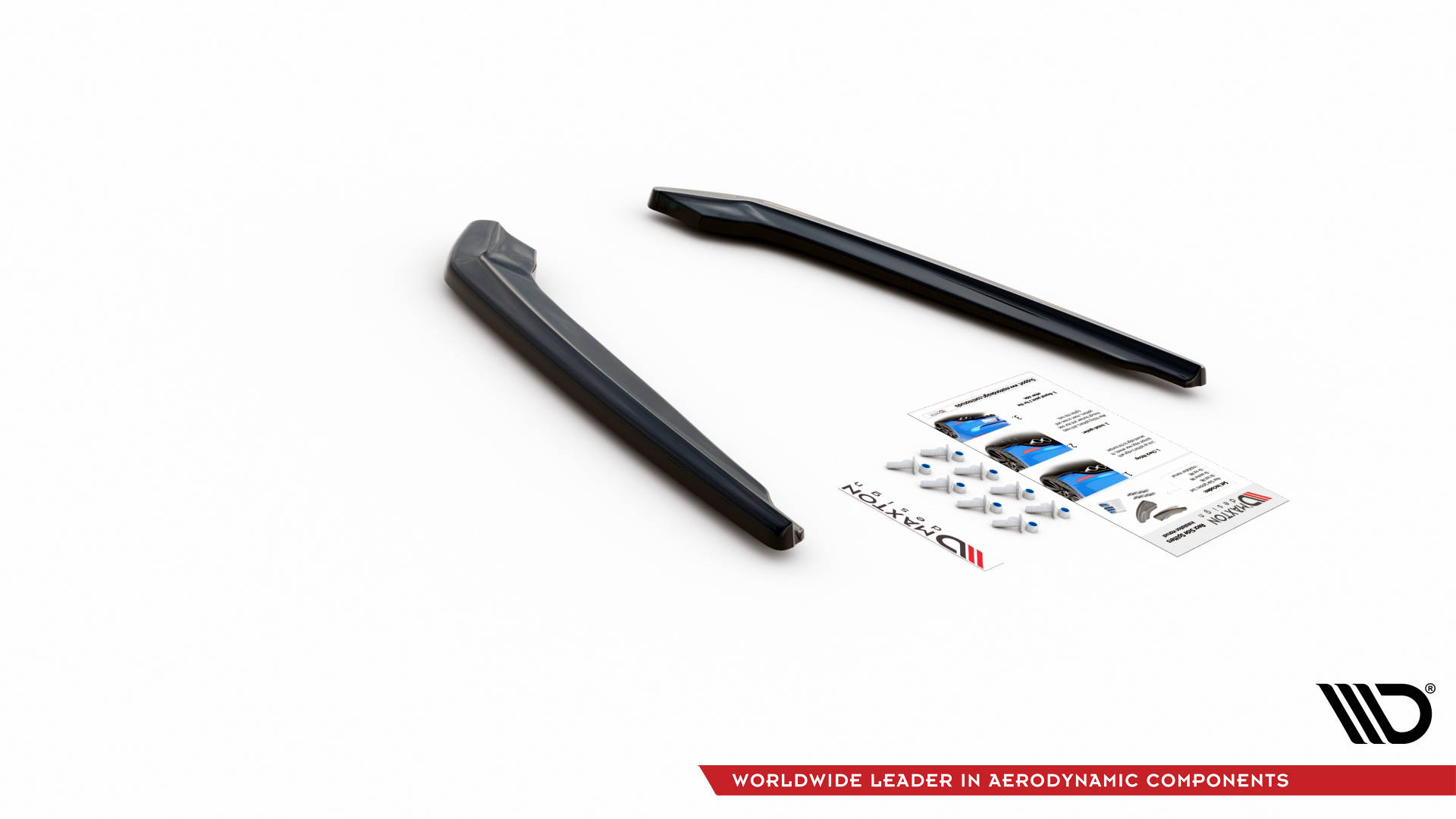 Rear Side Splitters BMW M5 F90 - 6