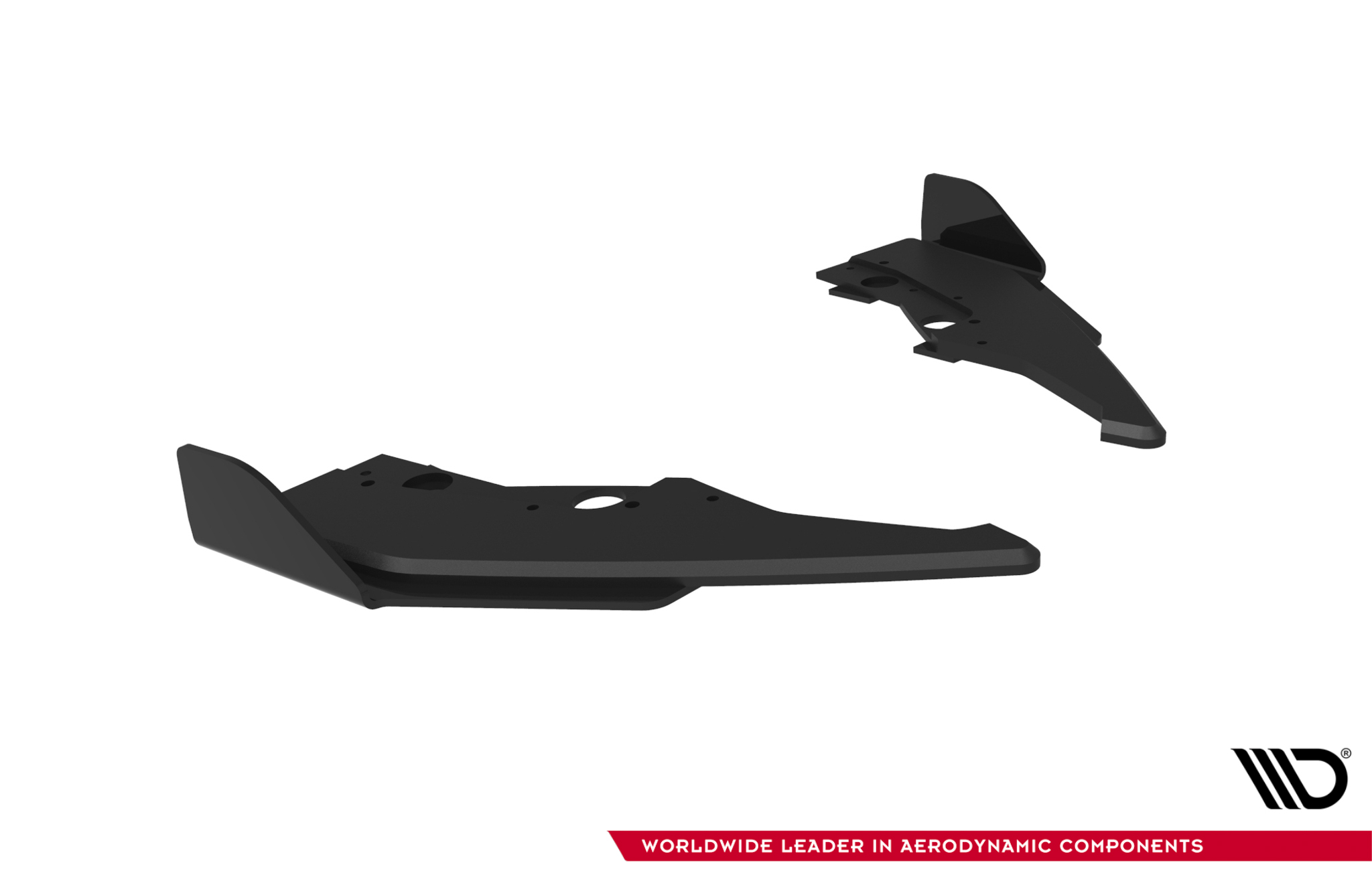 STREET PRO REAR SIDE SPLITTERS V.2 + FLAPS SUITABLE FOR BMW 1 M-PACK F70 – MAXTON DESIGN - 5