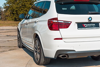 Rear Side Splitters Bmw X3 F25 M-pack Facelift (2014-2017)