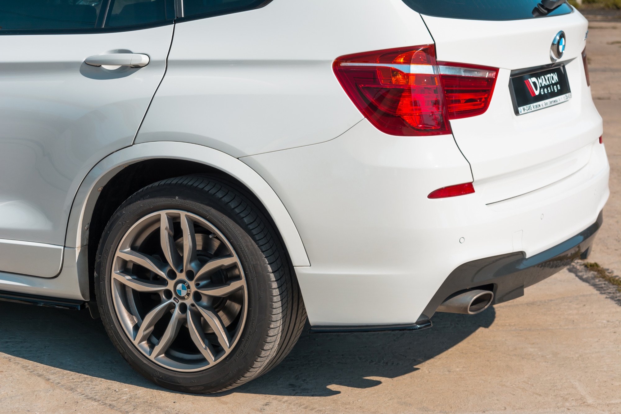 Rear Side Splitters Bmw X3 F25 M-pack Facelift (2014-2017) - 3