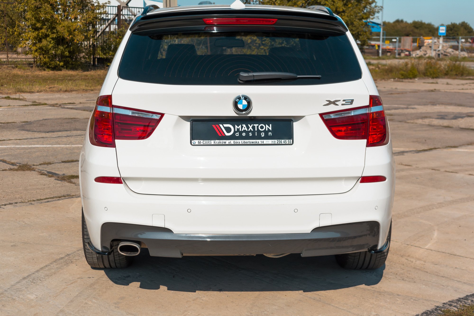 Rear Side Splitters Bmw X3 F25 M-pack Facelift (2014-2017) - 4