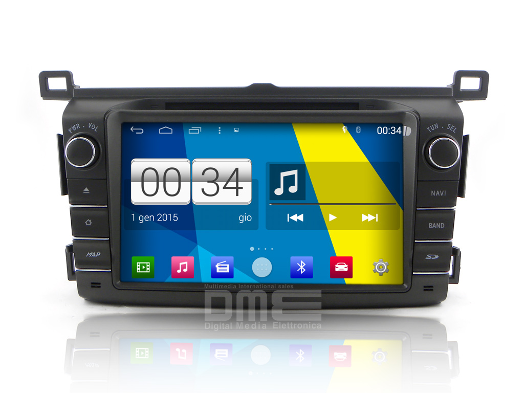 TOYOTA RAV4 7" CUSTOM HEADUNIT