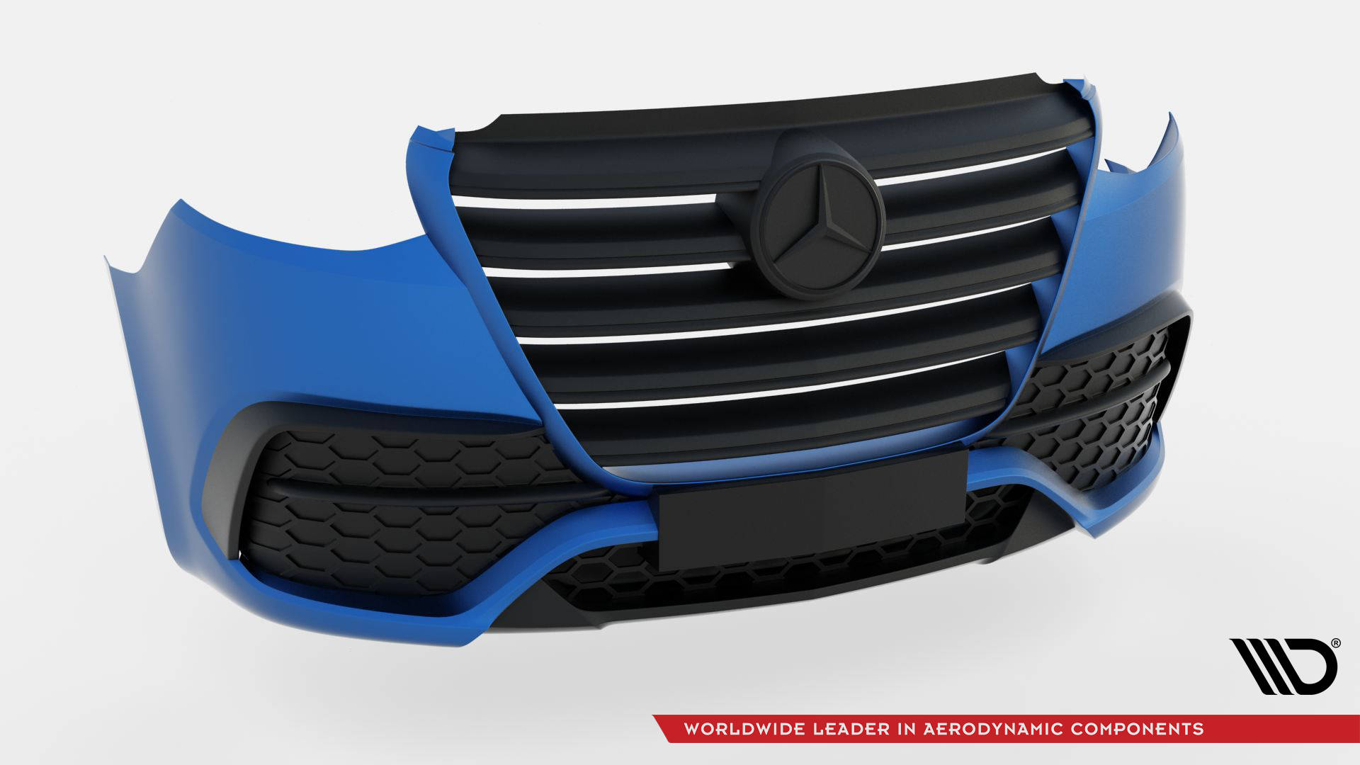 FRONT BUMPER + SPLITTER SUITABLE FOR MERCEDES-BENZ SPRINTER MK3 – MAXTON DESIGN - 6