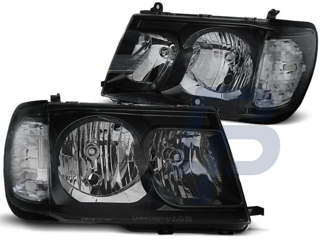 HEADLIGHTS TOYOTA LAND CRUISER FJ100 98-04 BLACK - 2