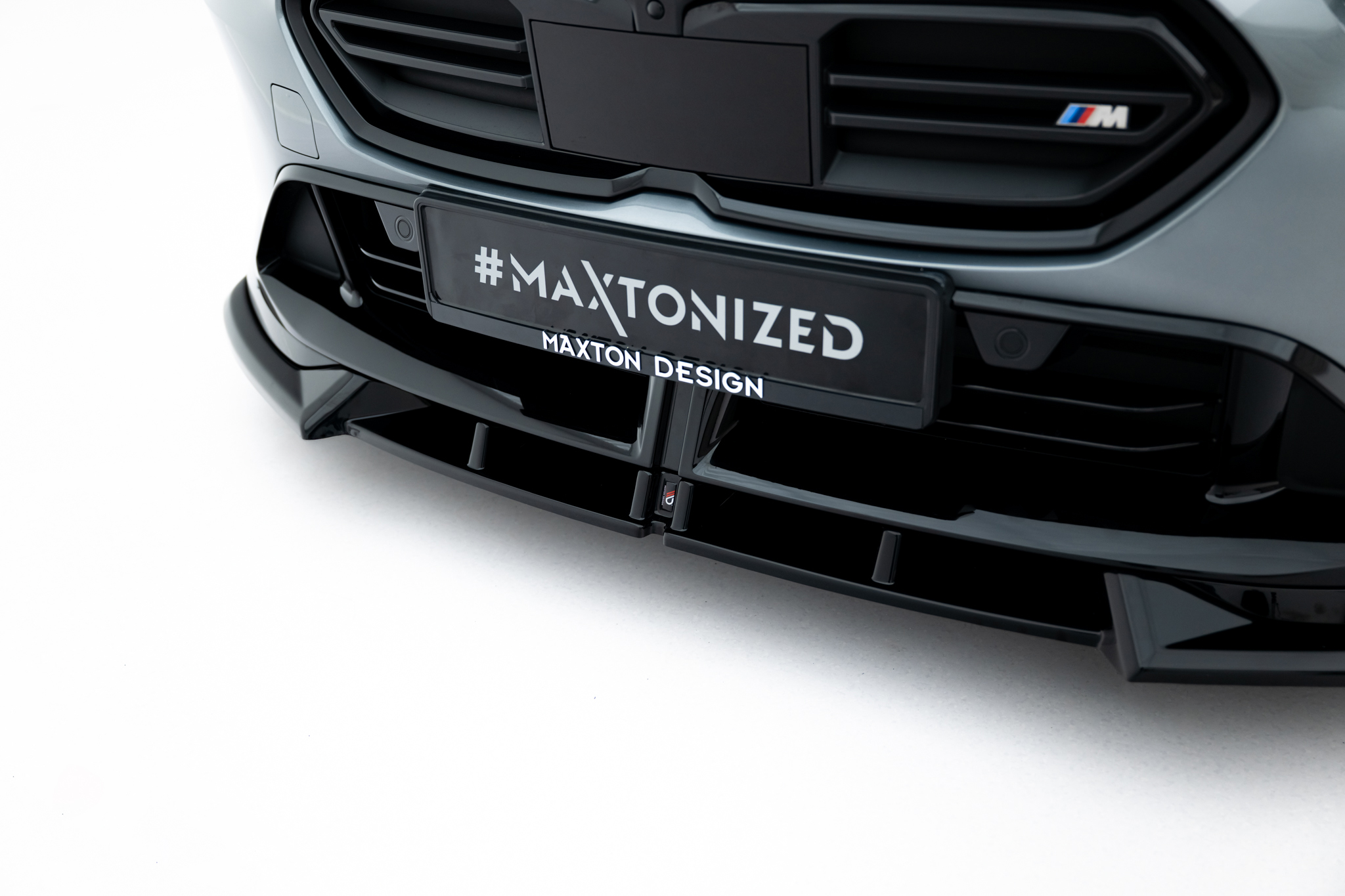 FRONT SPLITTER V.2 SUITABLE FOR BMW M135I M PERFORMANCE F70 – MAXTON DESIGN