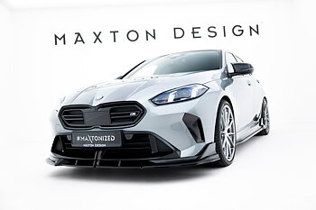 FRONT SPLITTER V.2 SUITABLE FOR BMW M135I M PERFORMANCE F70 – MAXTON DESIGN