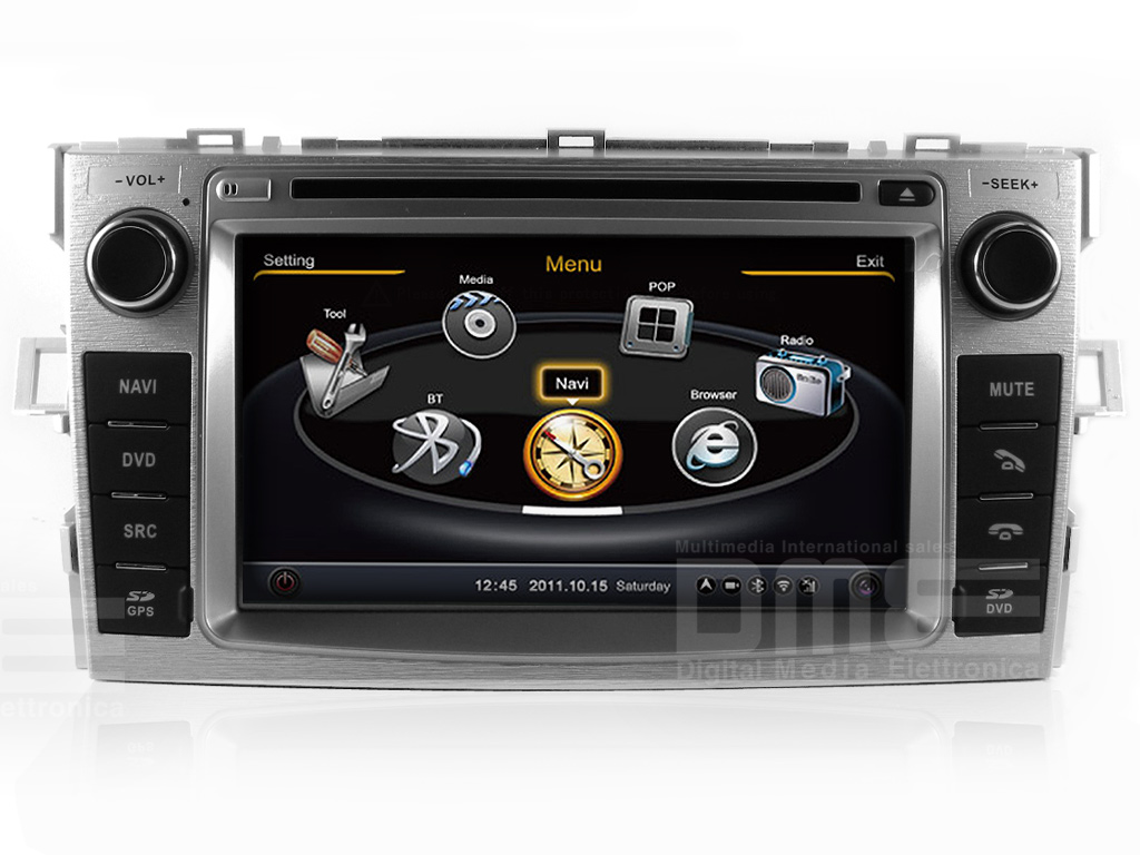 TOYOTA VERSO 7" MODELLANPASSAD ANDROID HUVUDENHET - 3