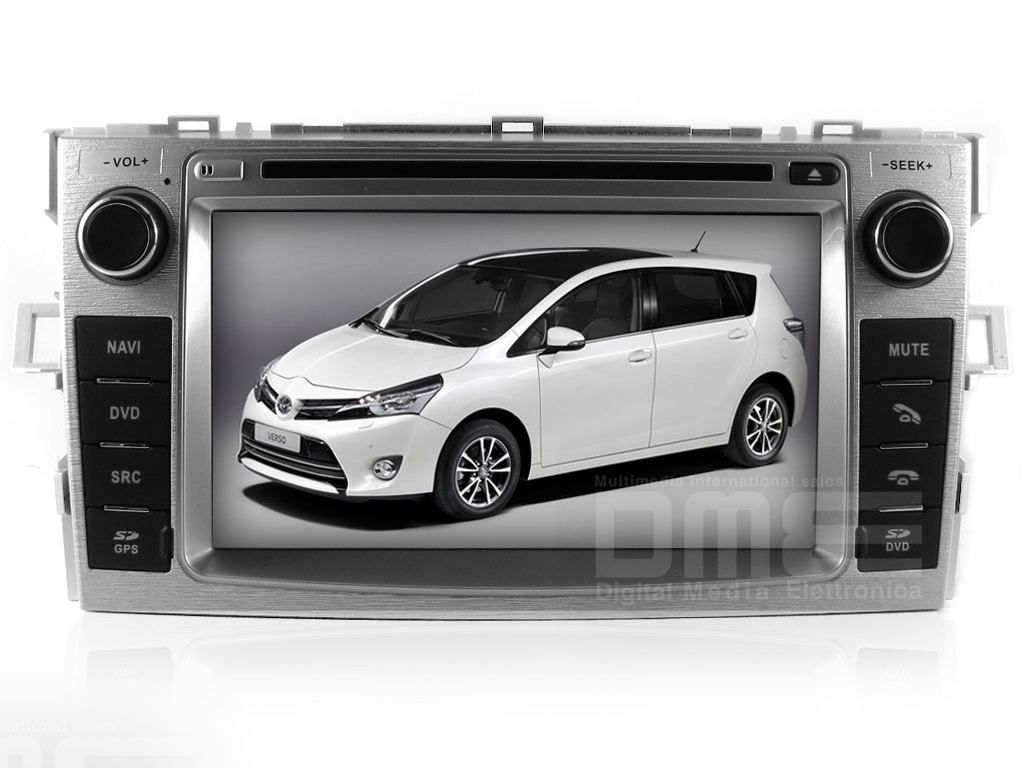 TOYOTA VERSO 7" MODELLANPASSAD ANDROID HUVUDENHET