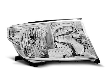 HEADLIGHTS TOYOTA LAND CRUISER FJ200 07- CHROME LED