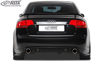 REAR BUMPER EXTENSION SET AUDI A4 B7 (CENTER PART + SIDE PARTS) "RS3-LOOK"
