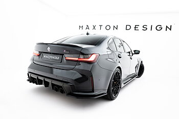 REAR SIDE SPLITTERS V.3 SUITABLE FOR BMW M3 SEDAN / TOURING G80 / G81 – MAXTON DESIGN