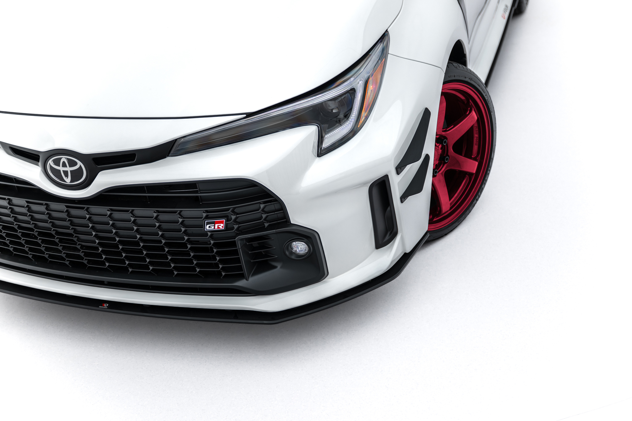 STREET PRO FRONT SPLITTER SUITABLE FOR TOYOTA GR COROLLA MK12 – MAXTON DESIGN - 3