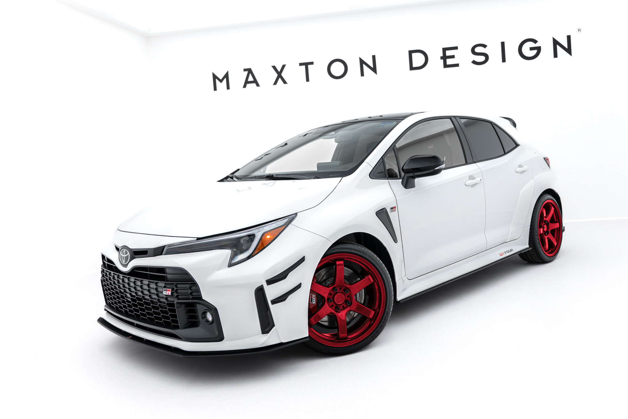 STREET PRO FRONT SPLITTER SUITABLE FOR TOYOTA GR COROLLA MK12 – MAXTON DESIGN - 7