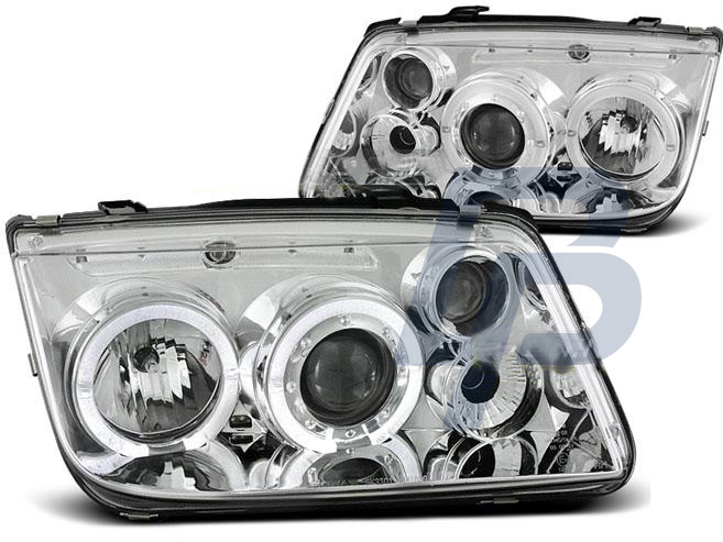 HEADLIGHTS VW BORA 09.98-07.05 CHROME - 2