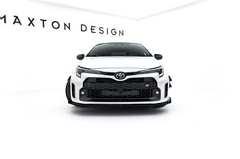 STREET PRO FRONT SPLITTER + FLAPS SUITABLE FOR TOYOTA GR COROLLA MK12 – MAXTON DESIGN