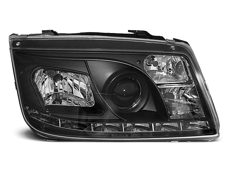 HEADLIGHTS VW BORA 09.98-05.05 DAYLIGHT BLACK