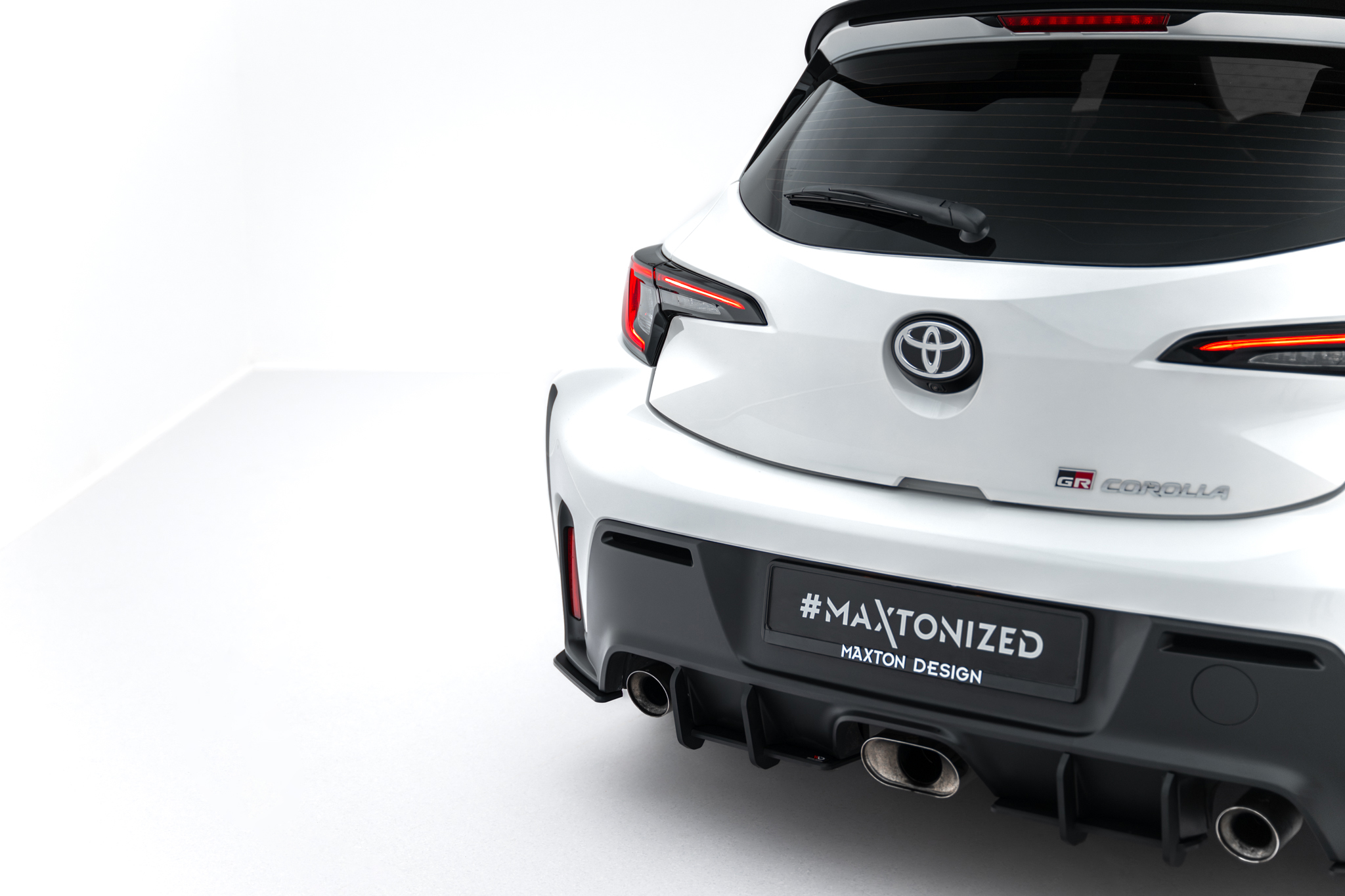STREET PRO REAR DIFFUSER SUITABLE FOR TOYOTA GR COROLLA MK12 – MAXTON DESIGN - 3