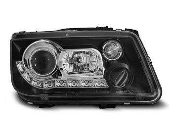 HEADLIGHTS VW BORA 09.98-05.05 DAYLIGHT BLACK