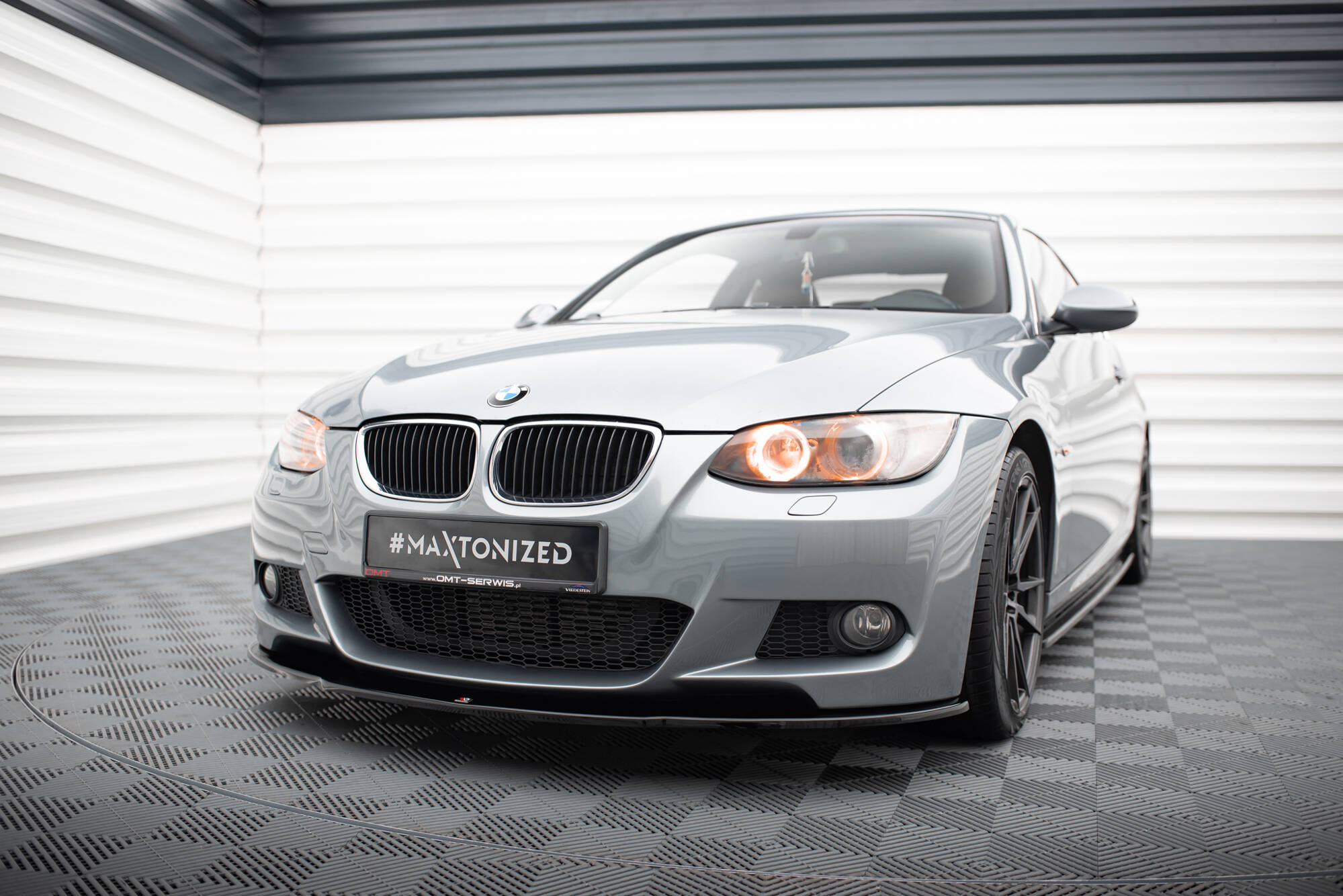Front Splitter Bmw 3 E92 M-sport (M-pack) (2006-2009) - 3