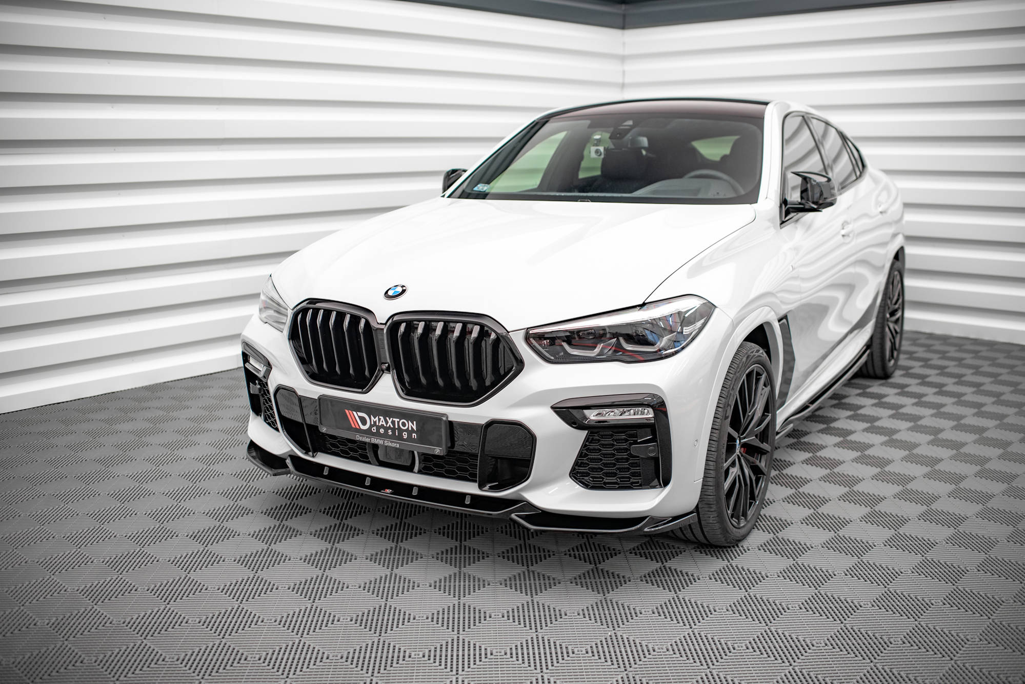 Front Splitter V.1 BMW X6 M-Pack G06 - 3