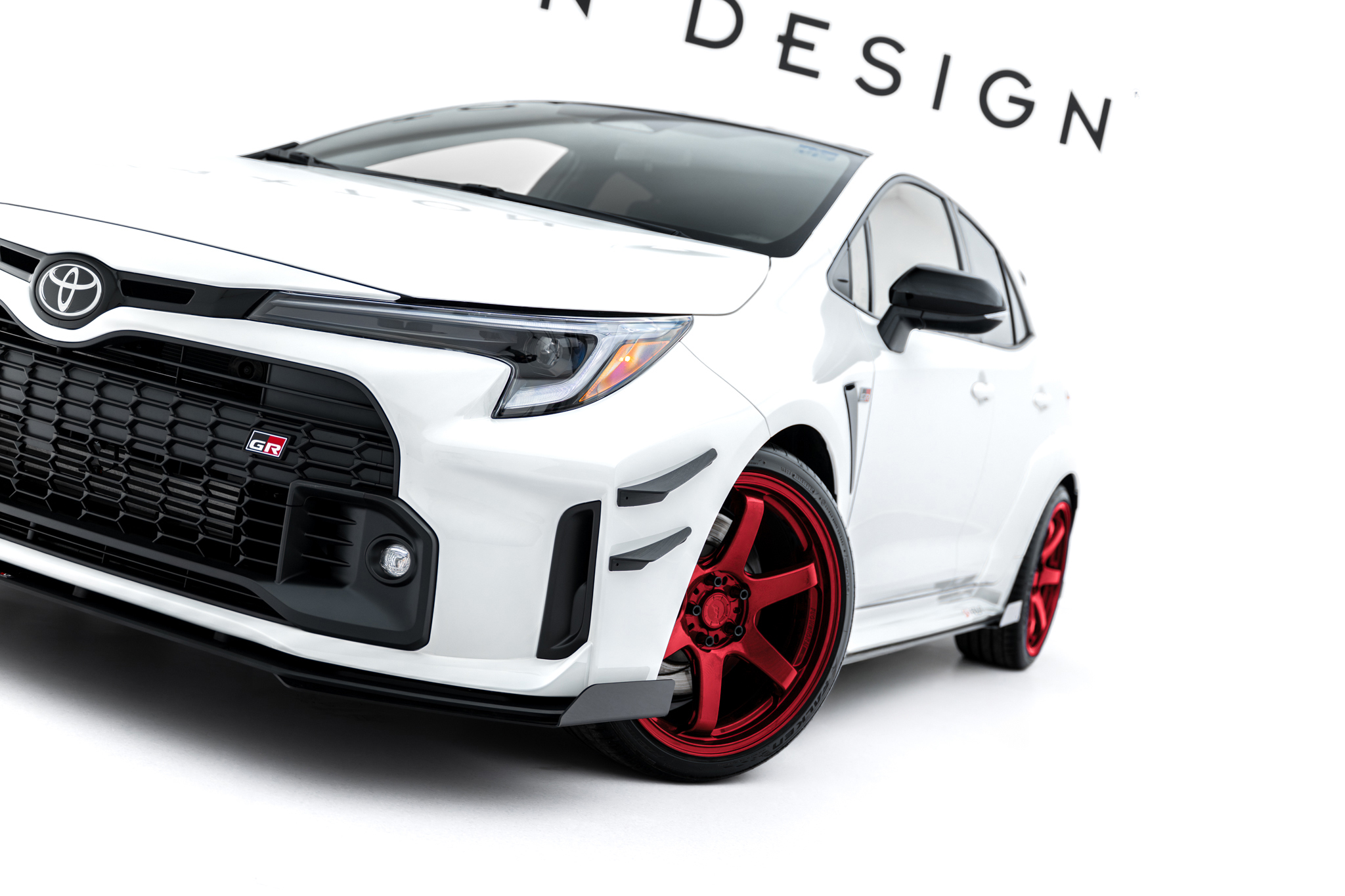 FRONT FLAPS FLAPS SUITABLE FOR TOYOTA GR COROLLA MK12 – MAXTON DESIGN - 4