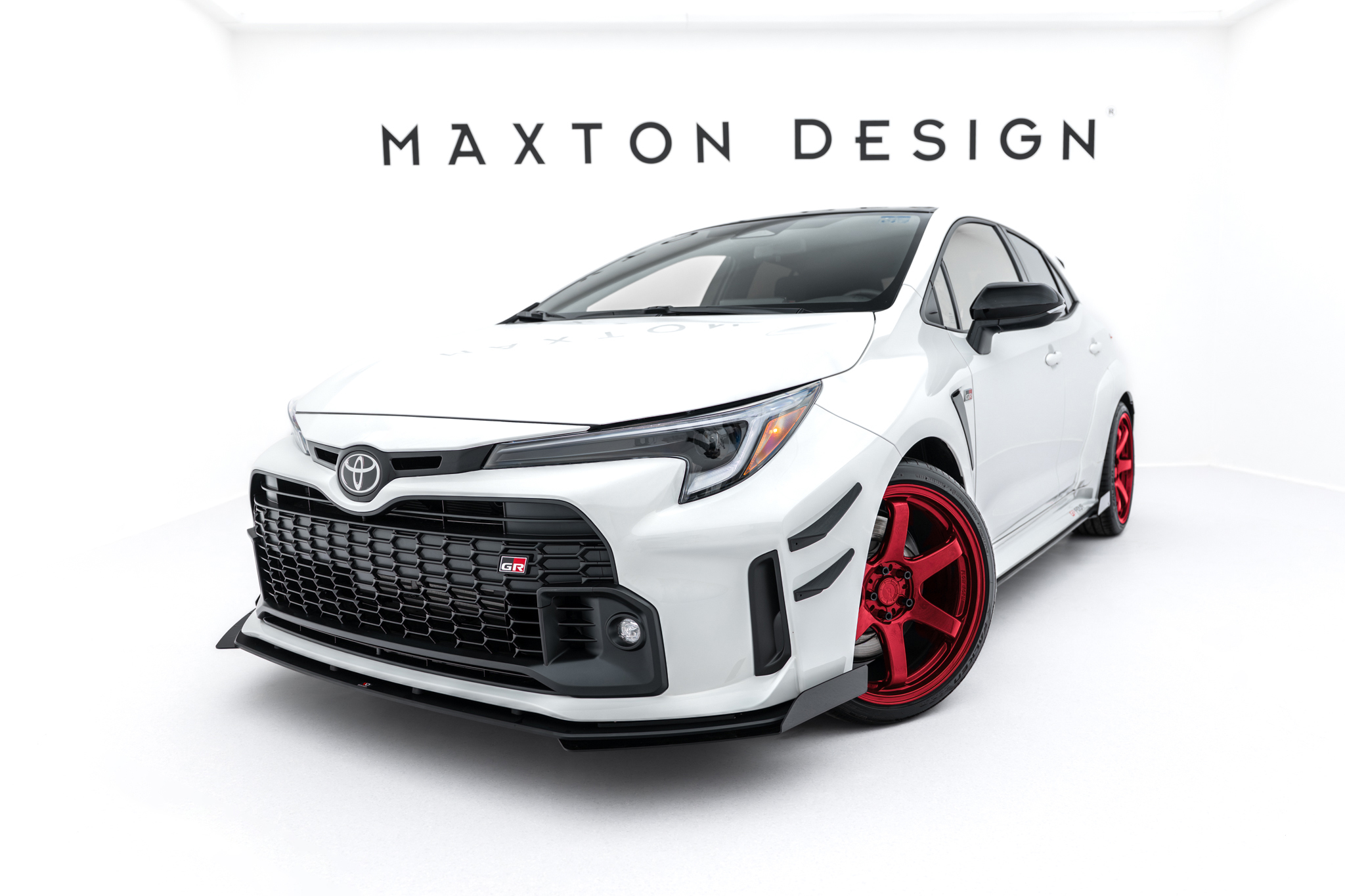 FRONT FLAPS FLAPS SUITABLE FOR TOYOTA GR COROLLA MK12 – MAXTON DESIGN