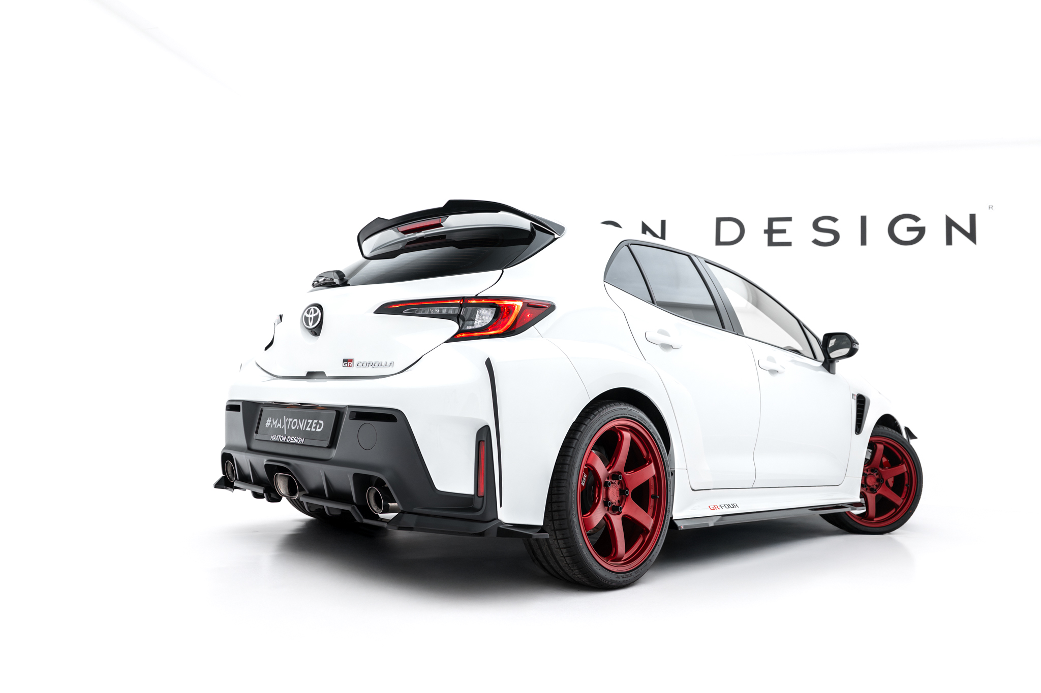SPOILER CAP SUITABLE FOR TOYOTA GR COROLLA MK12 – MAXTON DESIGN - 3