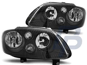 HEADLIGHTS VW TOURAN 02.03-10.06 / CADDY BLACK