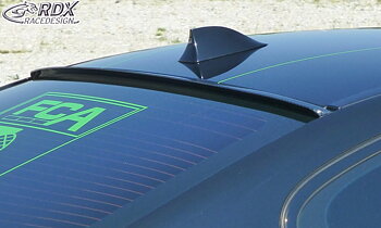 REAR WINDOW SPOILER LIP AUDI A3 LIMOUSINE 8VS CARBON LOOK