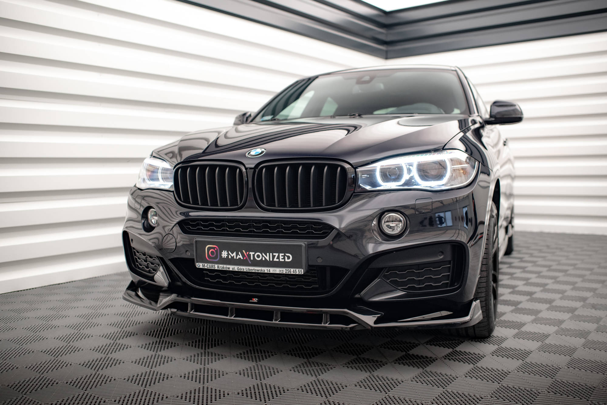 Front Splitter V.3 BMW X6 M Sport F16 - 4