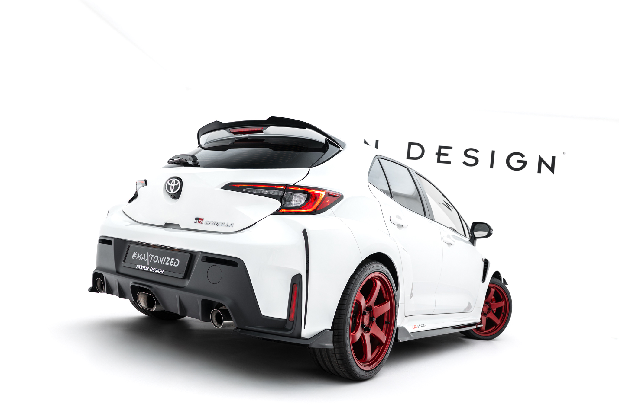 REAR SIDE SPLITTERS V.2 SUITABLE FOR TOYOTA GR COROLLA MK12 – MAXTON DESIGN - 3