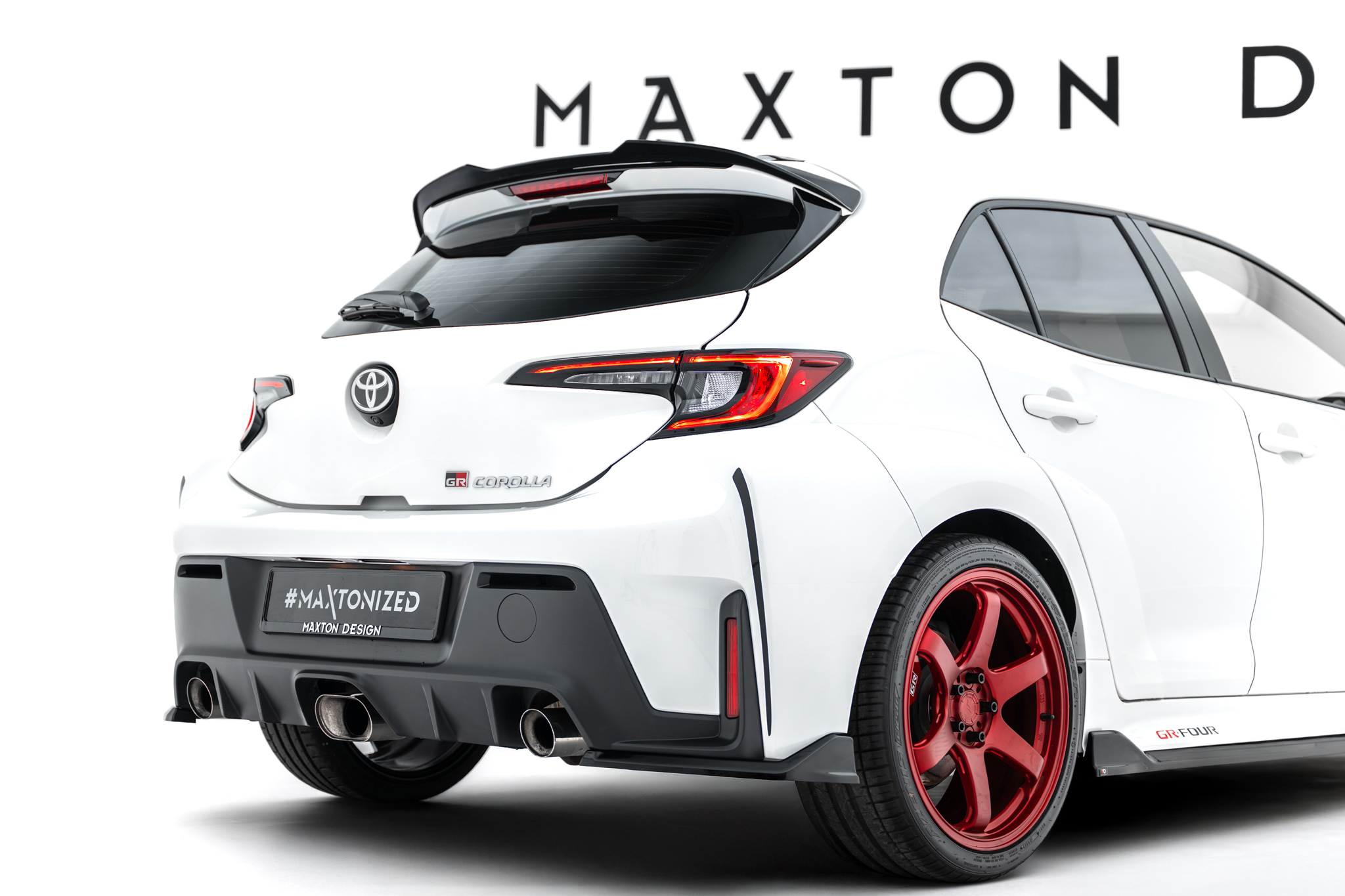 REAR SIDE SPLITTERS V.2 SUITABLE FOR TOYOTA GR COROLLA MK12 – MAXTON DESIGN