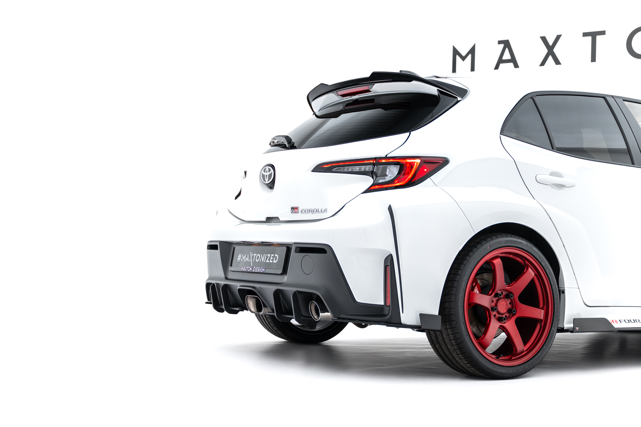 REAR SIDE FLAPS SUITABLE FOR TOYOTA GR COROLLA MK12 – MAXTON DESIGN - 2